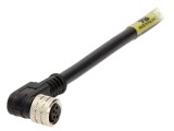 Conector M8 Mamă 4 PIN 90&deg; cu Cablu IP67, MOLEX