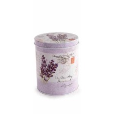 Borcan depozitare metal multicolor Lavanda &Oslash; 11 x 13 H