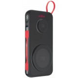 Baterie Externa Wireless MaXlife MXPB-08, 10000mAh, 22.5W, QC + PD + FQI, 1 x USB-A - 1 x USB-C - 2 x QI, Neagra