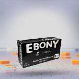 Manusi Nitril Negre Ebony L, Fara Pudra, Texturate, Premium, EN455, ISO 16604, Set 100 Buc