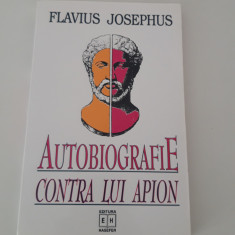 Religie Flavius Josephus Autobiografie contra lui Apion