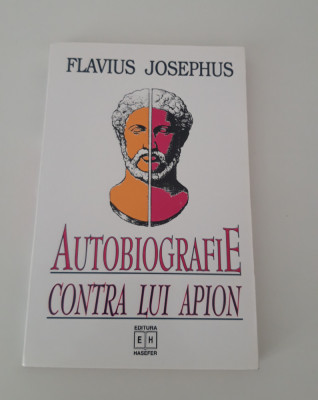 Religie Flavius Josephus Autobiografie contra lui Apion foto