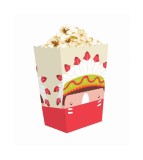Set 4 bucati cutie popcorn pentru indian party