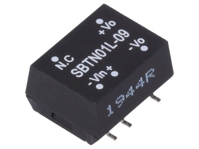 Convertor DC/DC 1W 5V la 9V foto