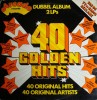 VINIL 2XLP Various &lrm;&ndash; 40 Golden Hits (VG), Pop