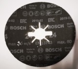 Disc abraziv din fibră &Oslash; 125mm , H&acirc;rtie abrazivă &ndash; alegeți granulația K 24