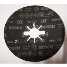 Disc abraziv din fibră &Oslash; 125mm , H&acirc;rtie abrazivă &ndash; alegeți granulația K 24