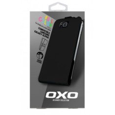 Husa Flip Oxo Platinum Samsung Galaxy Alpha Negru