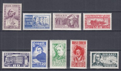BRAZILIA 1954 ANIVERSARI LOT SERII MNH foto