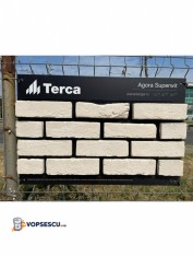 Placaj klinker Terca Agora Superwit, 21.5x6.5x2.3 cm foto