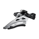 Cumpara ieftin Schimbator fata Shimano Deore 2x10 viteze, 38T, Side Swing, argintiu