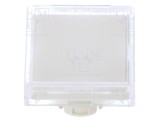 EAO Lentilă pentru buton, transparentă, 22mm, plastic, dimensiune 18x18mm