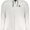 U.S. Grand POLO hanorac barbati cu fermoar si gluga , logo brodat, cu buzunare, alb, S