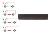 Panou lateral FORD TRANSIT (V184/5), 05.2000-04.2006; TRANSIT/TOURNEO (V347/8), 05.2006-04.2013, partea stanga=dreapta, metal galvanizat; inferior; l
