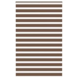 Cumpara ieftin Jaluzea tip zebra maro latime tesatura 135,9 cm poliester