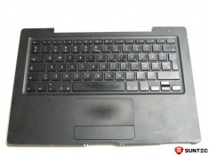 Palmrest + Touchpad DEFECT cu tastatura DEFECTA, fara panglica, Apple Macbook A1181 825-6764-A #22826 foto