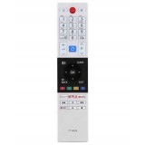 Telecomanda pentru Toshiba CT-8528, x-remote, Netflix, YouTube, Rakuten TV, Argint