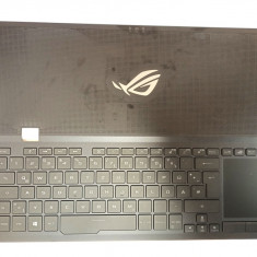 Carcasa superioara cu tastatura palmrest Laptop, Asus, ROG Zephyrus S GX701, GX701GW, GX701GV, GX701GVR, GX701GWR, GX701GX, GX701GXR, 90NR01U1-R31GE0,