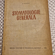 Stomatologie generala manual pentru studentii de medicina generala N. Dutescu