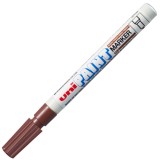 Marker cu vopsea pe baza de ulei,varf fin rotund,0.8-1.2 mm-maro