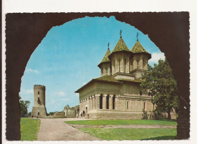 Carte Postala veche - Targoviste - Biserica Domneasca , circulata foto
