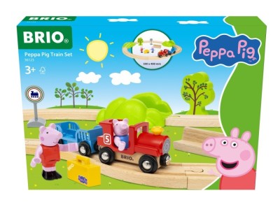 BRIO SET TRENULETUL PEPPA PIG foto