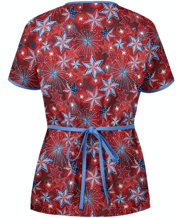 Bluza medicala „Red Fireworks” (WT668RFK) Bluza medicala „Red Fireworks” (WT668RFK)