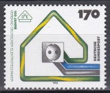Germania 1993 - Centenarul Societății Electrotehnicienilor, MNH