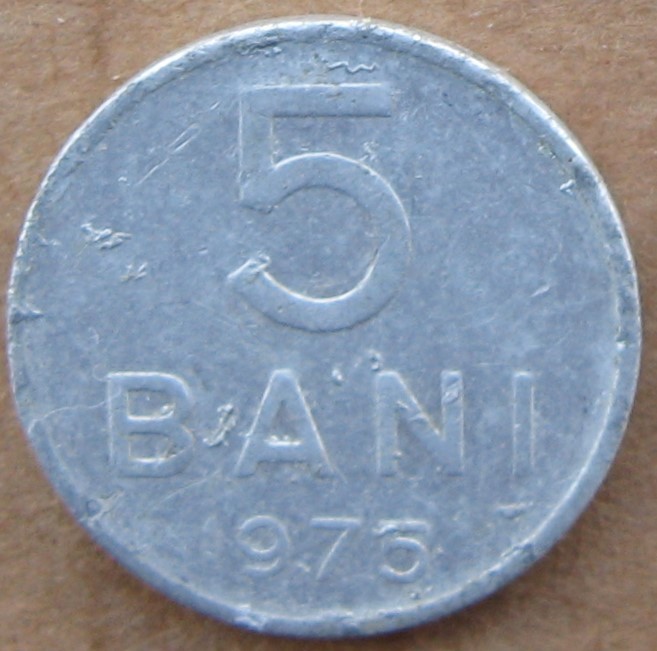 ROMANIA 5 Bani 1975