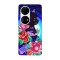 Husa compatibila cu Huawei Nova Y70 model Cosmic cat, Silicon, TPU, Viceversa