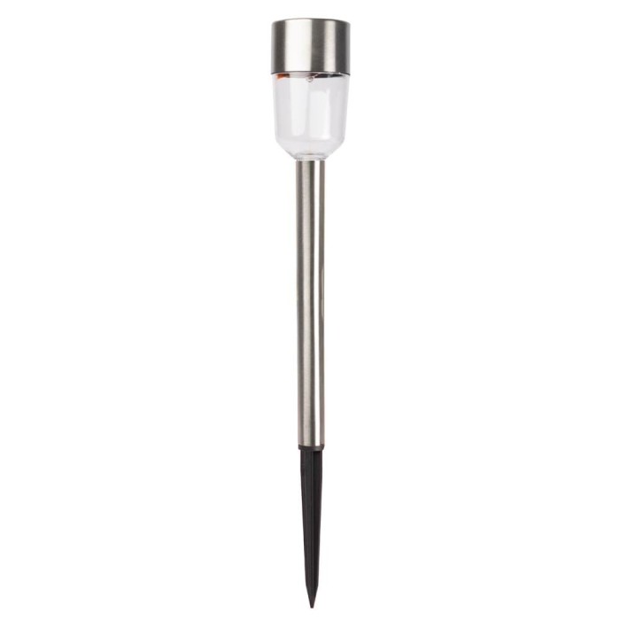 Lampa Solara LED Blow Crom 4.7x4.7x25.5CM