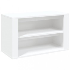 Pantofar, alb, 75x35x45 cm, lemn prelucrat foto