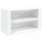 Pantofar, alb, 75x35x45 cm, lemn prelucrat