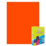 Carton colorat Fabrisa 15564/108, 50x65cm, 180g/mp, portocaliu intens, top 25 coli