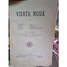 Revista Vieata Noua Nr. 4 aprilie 1911