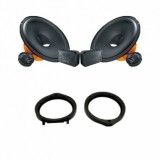 Pachet Difuzoare Auto Hertz Dieci Honda, 80W RMS, Inele Adaptare, DSK 165.3, Usi Fata
