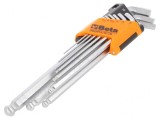 Set chei imbus sferic 9 bucăți