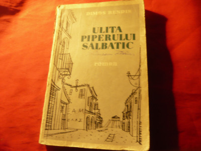 Dimos Rendis - Ulita piperului salbatic 1958 vol 1 ,trad.P.Solomon -ESPLA,327pag foto