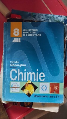 CHIMIE CLASA A VIII A - CORNELIA GHEORGHIU EDITURA ALL foto