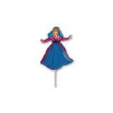 Balon folie, model Frozen Princess, Anna, 35 cm