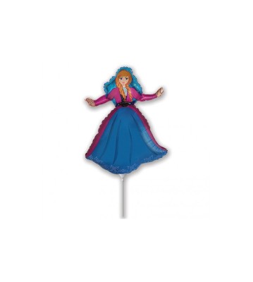 Balon folie, model Frozen Princess, Anna, 35 cm foto