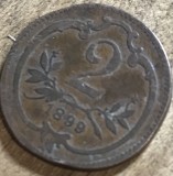 MNDSTR AUT23 Austro-Ungaria 2 hellar 1899