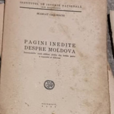 Scarlat Callimachi - Pagini Inedite despre Moldova. Insemnarile unui Calator Strain din I-a parte a veacului al XIX-lea-