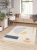Covor Belgian, Cancun 18724, Crem, Diverse Dimensiuni - 80x150 cm