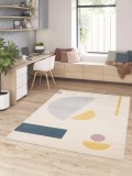 Covor Belgian, Cancun 18724, Crem, Diverse Dimensiuni - 120x170 cm