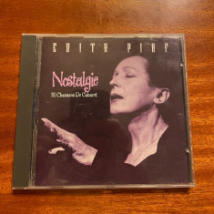 EDITH PIAF - Nostalgie. 18 Chansons de Cabaret (1 CD original)