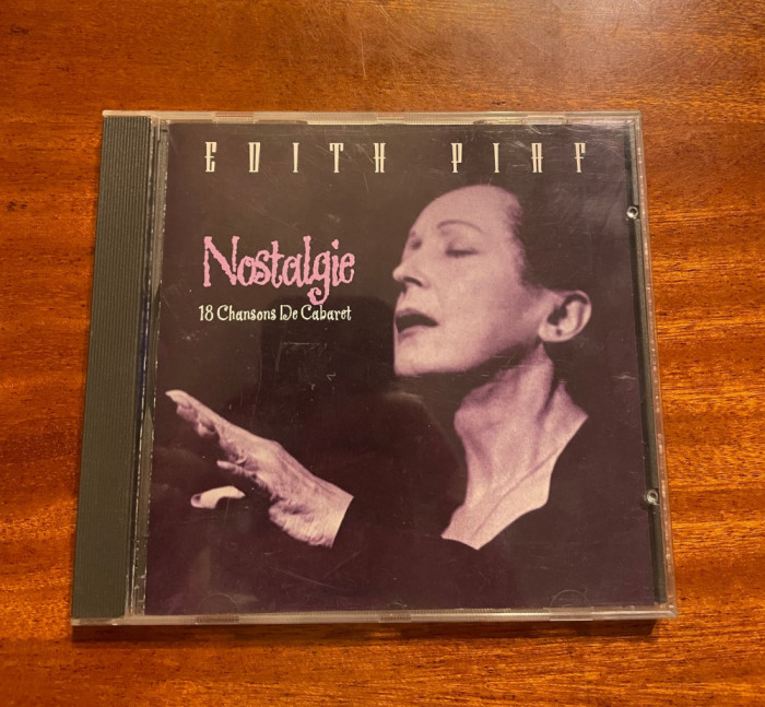 EDITH PIAF - Nostalgie. 18 Chansons de Cabaret (1 CD original)