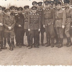 M1 G 25 - FOTO Fotografie foarte veche - grup de militari - anii 1960