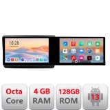 Navigatie Fiat BRAVO 2007-2014 Kit-BRAVO Edotec 2 ecrane 8 core 4+128 21.6 inch Incell android Wifi 5Ghz gps internet CarStore Technology