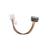Cablu de conectare , Lanberg , SATA tata -&amp;gt;MOLEX mama , 0.15 m
